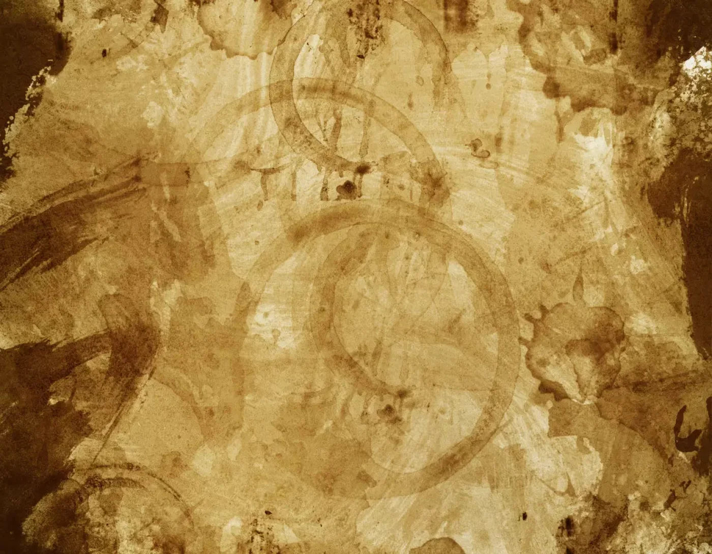 Coffeestains 8X6 Fleece ( 96 X 72 Inch ) Backdrop