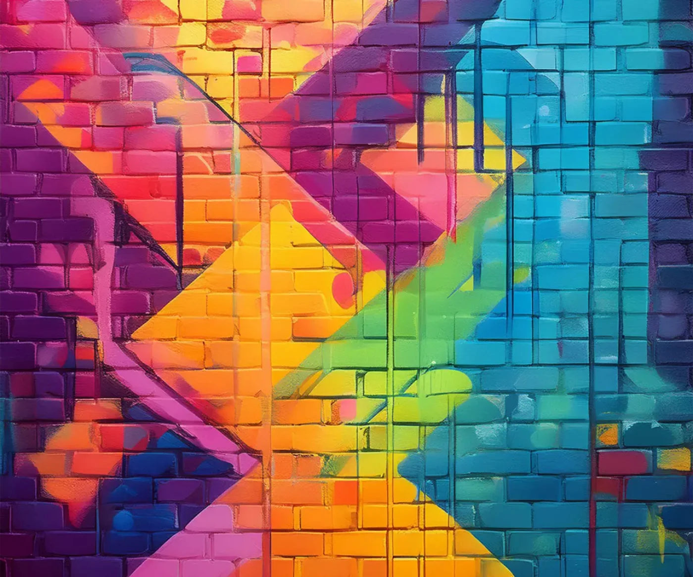 Color Bricks 2 12’X10’ Ultracloth (144 X 120 Inch) Backdrop