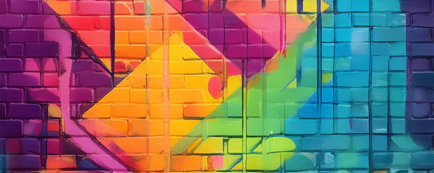 Color Bricks 2 20’X8’ Ultracloth (240 X 96 Inch) Backdrop