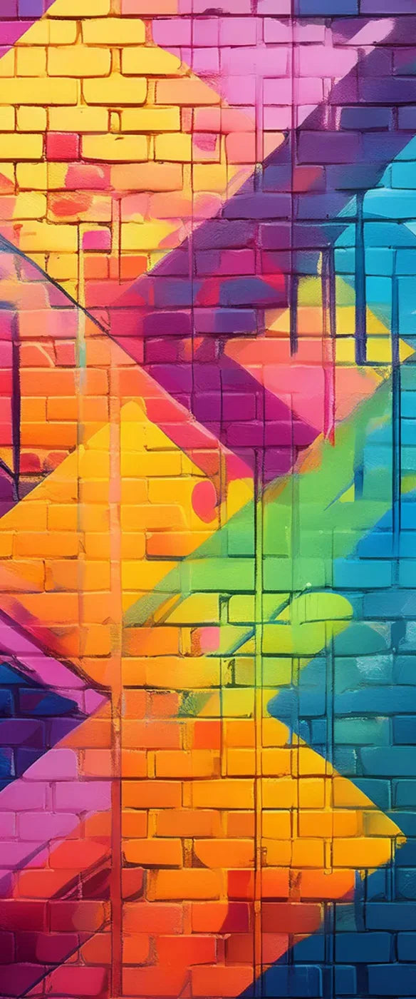 Color Bricks 2 5’X12’ Ultracloth For Westcott X-Drop (60 X 144 Inch) Backdrop