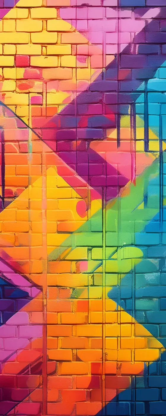 Color Bricks 2 8’X20’ Ultracloth (96 X 240 Inch) Backdrop