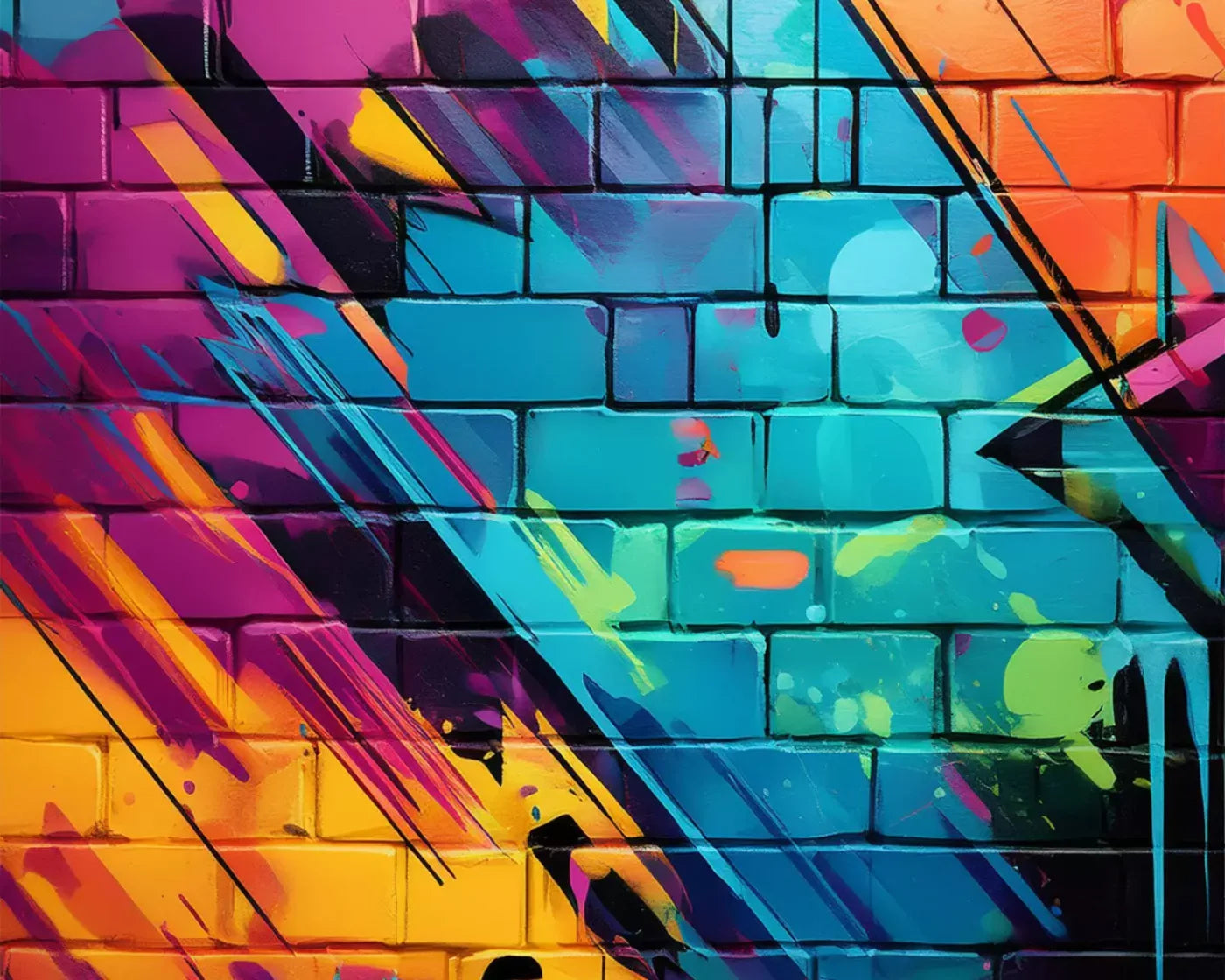 Color Bricks 3 10’X8’ Fleece (120 X 96 Inch) Backdrop