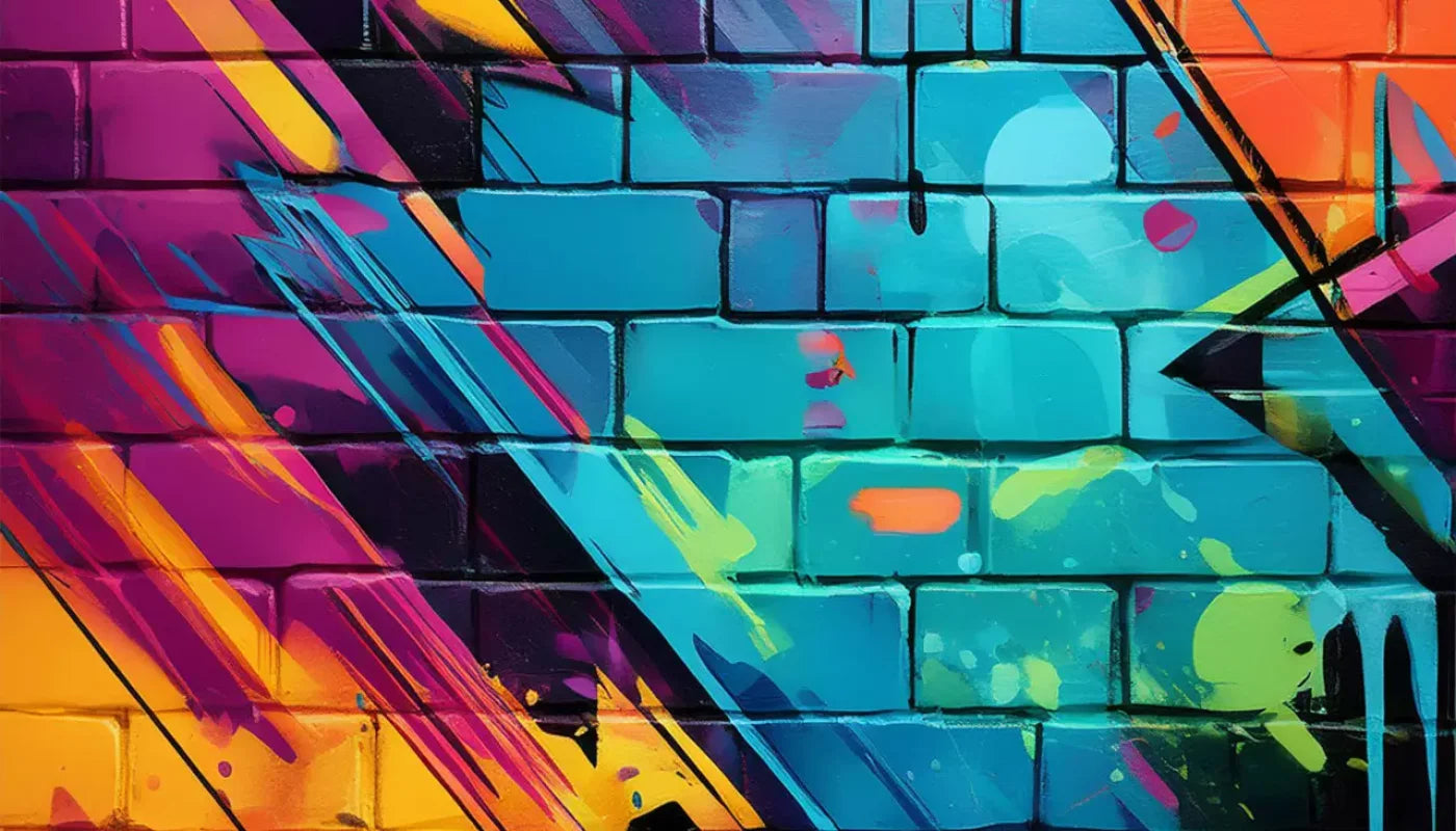 Color Bricks 3 14’X8’ Ultracloth (168 X 96 Inch) Backdrop