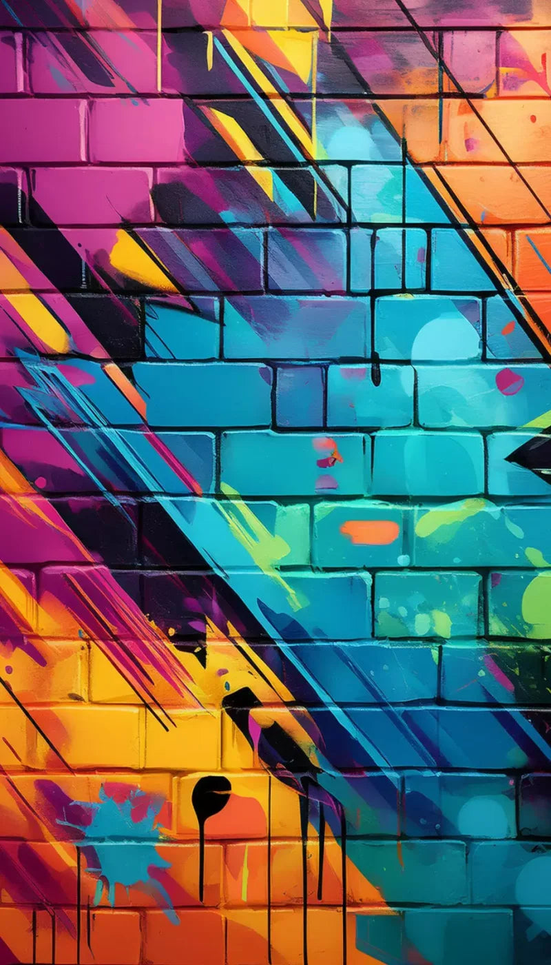 Color Bricks 3 8’X14’ Ultracloth (96 X 168 Inch) Backdrop