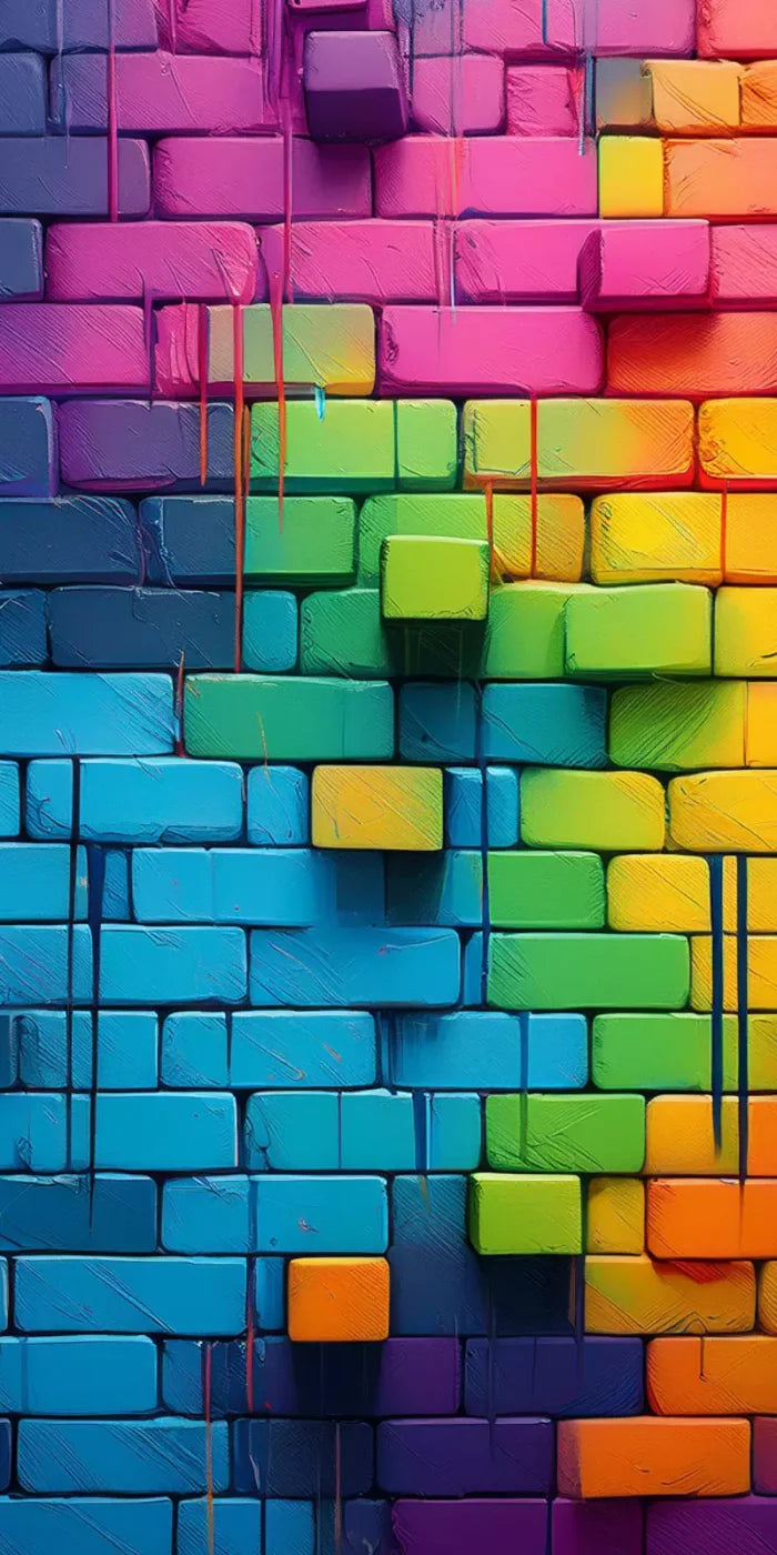 Color Bricks 8’X16’ Ultracloth (96 X 192 Inch) Backdrop