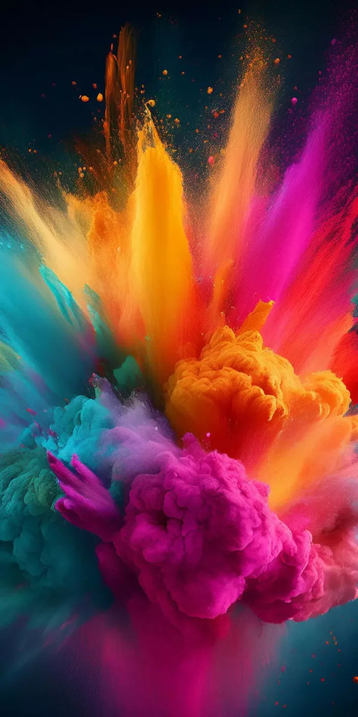 Color Powder Burst 10’X20’ Ultracloth (120 X 240 Inch) Backdrop