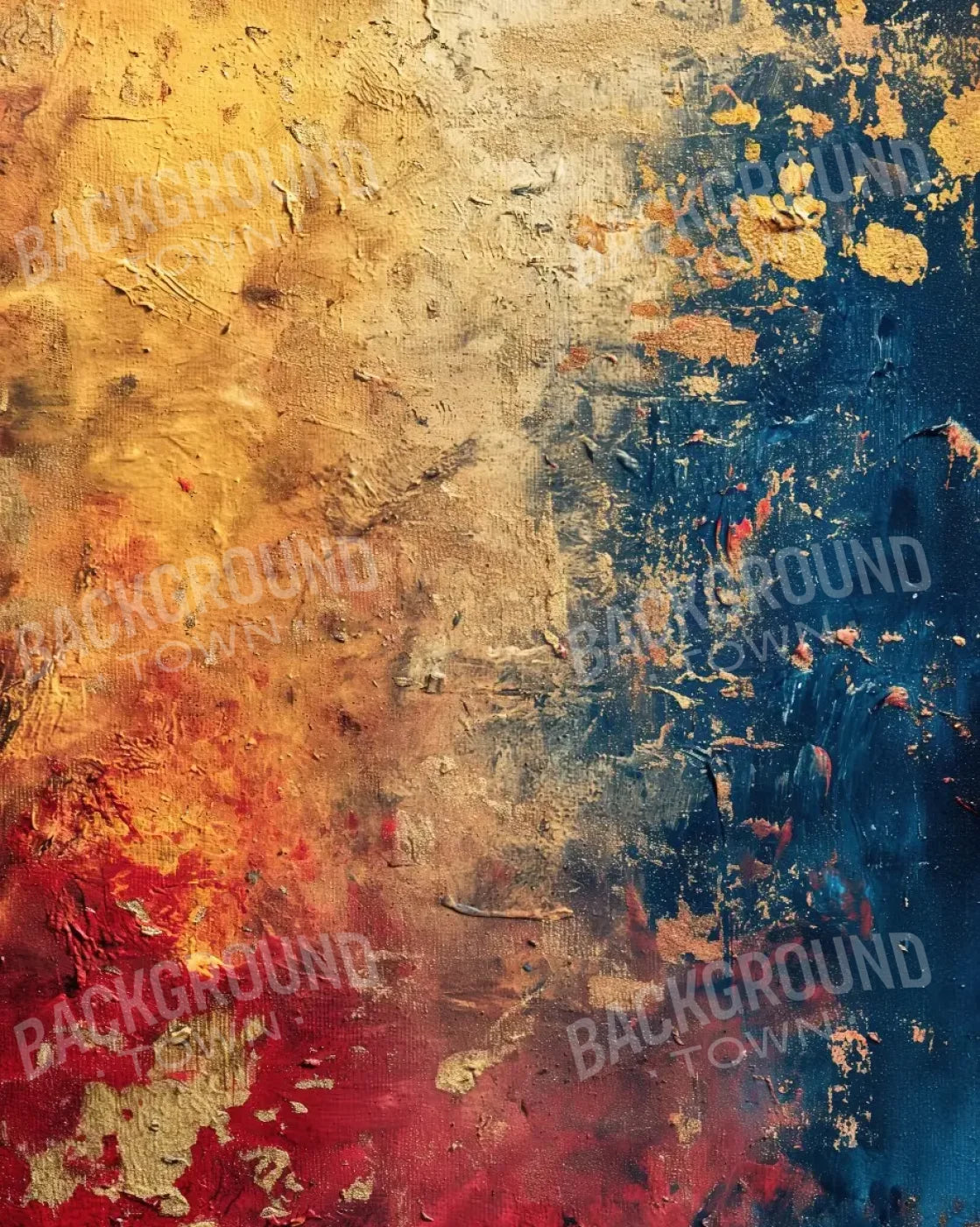 Color Splatter II 8’x10’ Fleece (96 x 120 inch) Backdrop