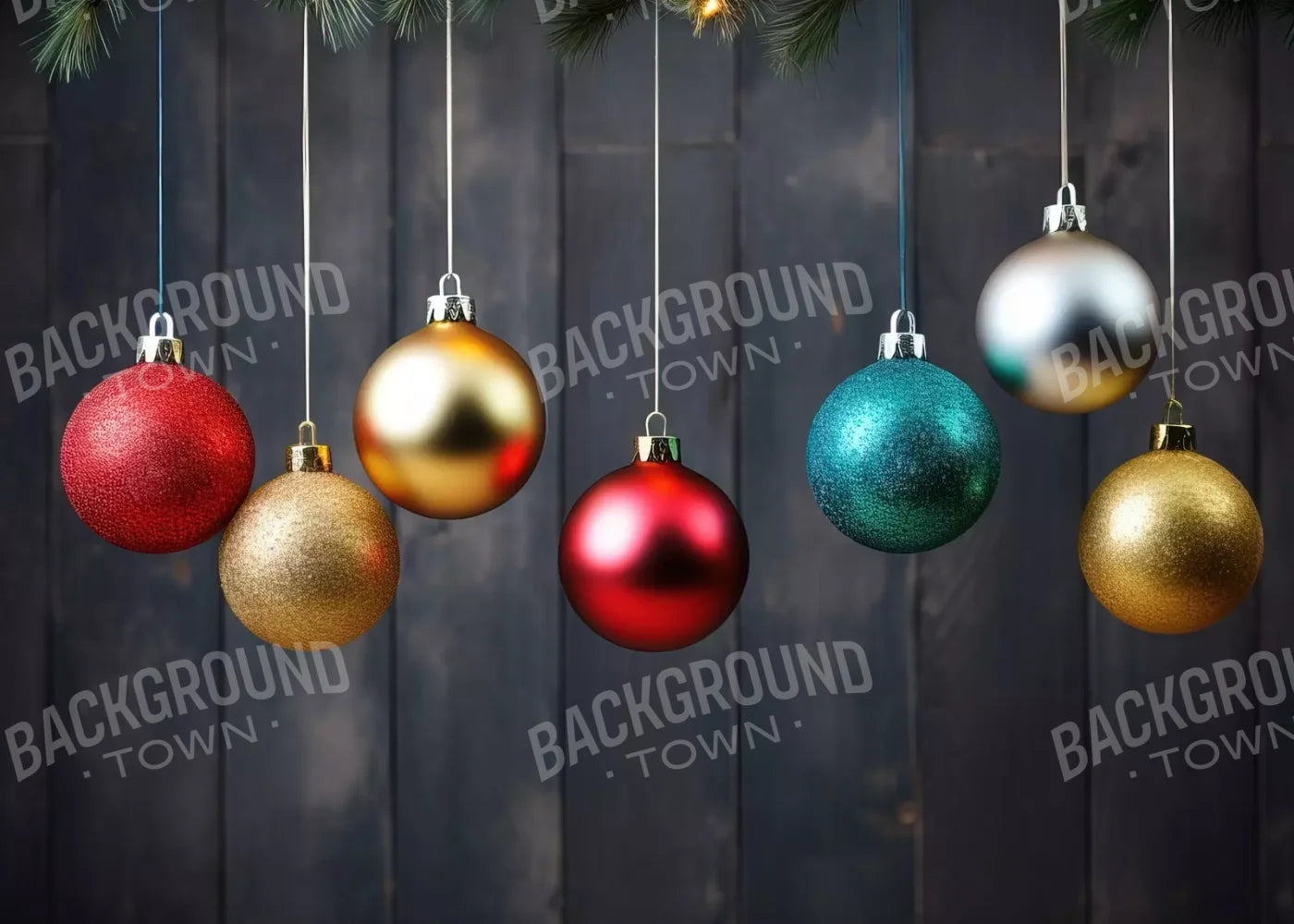 Colorful Ornaments Ii 7’X5’ Ultracloth (84 X 60 Inch) Backdrop