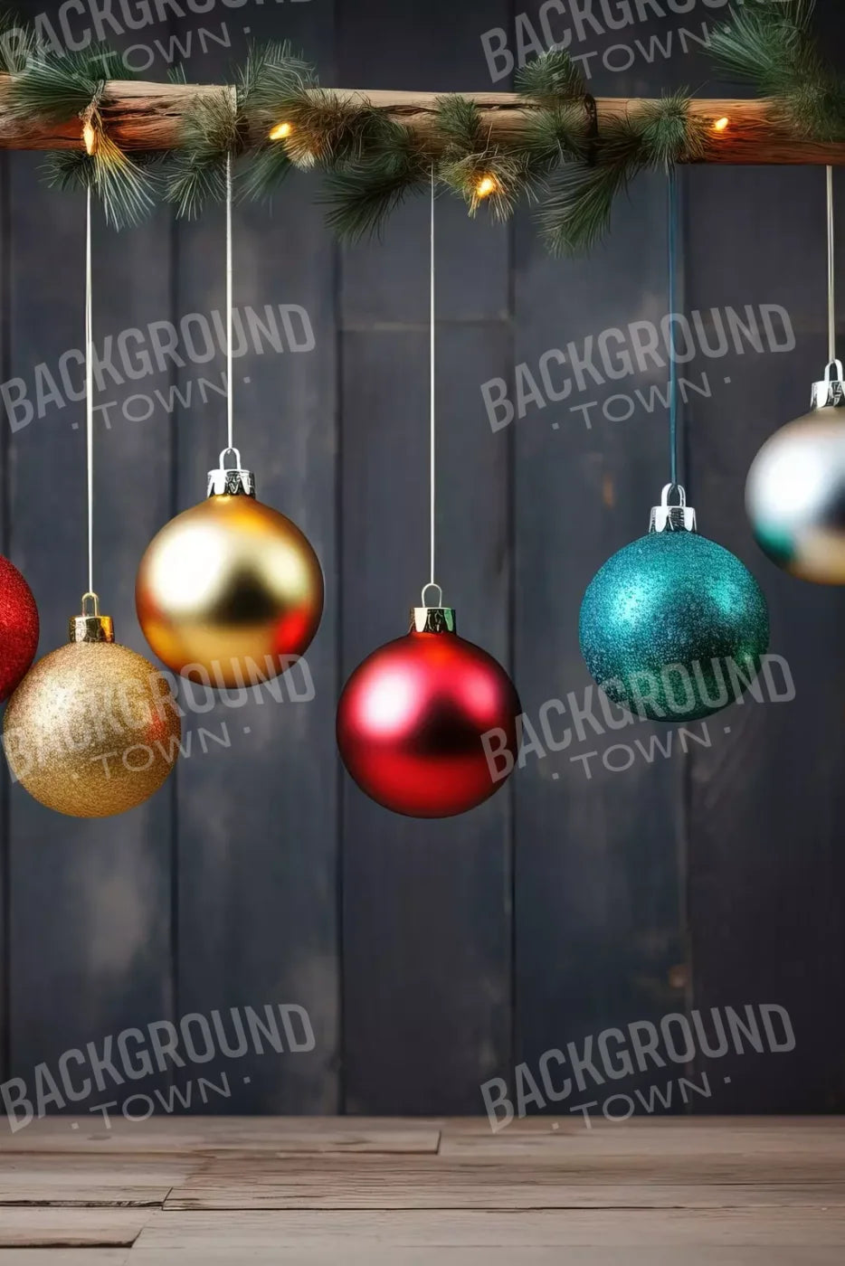 Colorful Ornaments Ii 8’X12’ Ultracloth (96 X 144 Inch) Backdrop