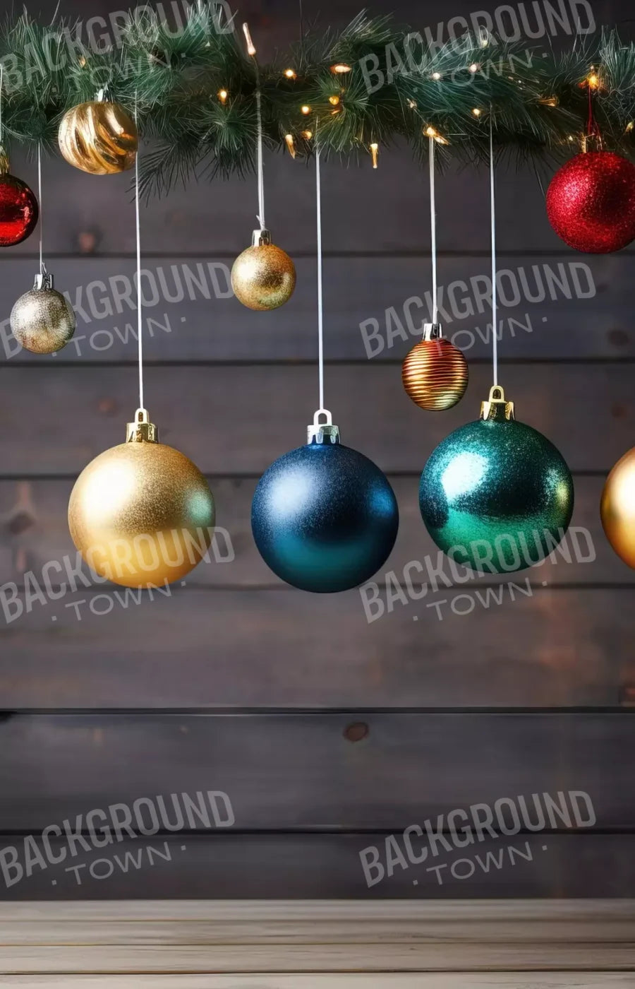Colorful Ornaments I 9’X14’ Ultracloth (108 X 168 Inch) Backdrop