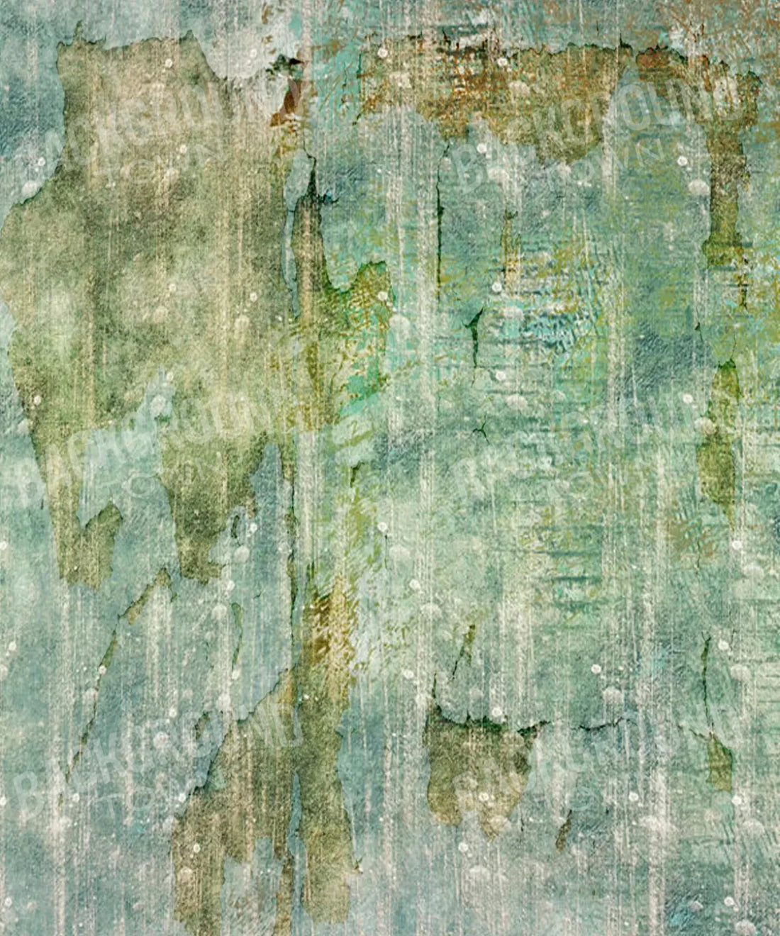 Green Urban Grunge Backdrop for Photography