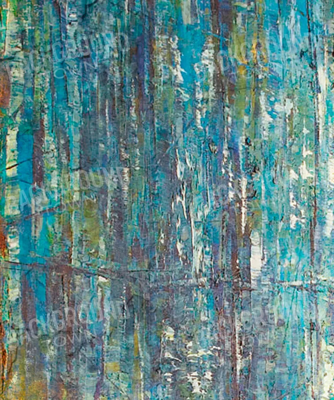 Blue Urban Grunge Backdrop for Photography