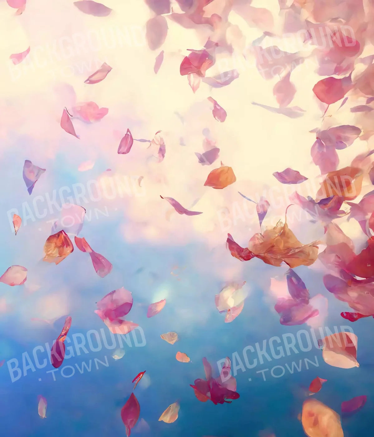 Confetti Blossoms I 10X12 Ultracloth ( 120 X 144 Inch ) Backdrop