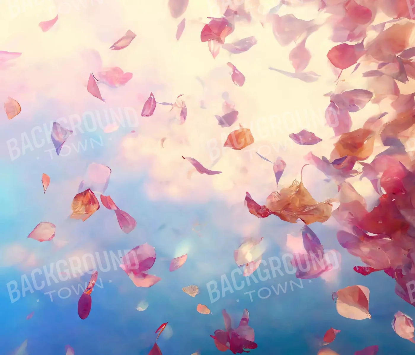 Confetti Blossoms I 12X10 Ultracloth ( 144 X 120 Inch ) Backdrop