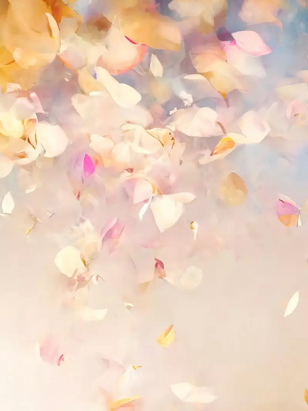Confetti Blossoms Ii 5X68 Fleece ( 60 X 80 Inch ) Backdrop