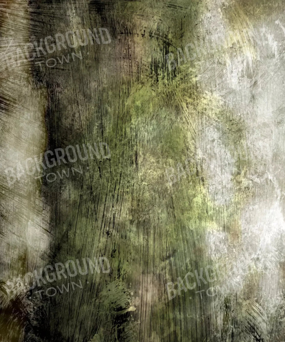 Green Urban Grunge Backdrop for Photography