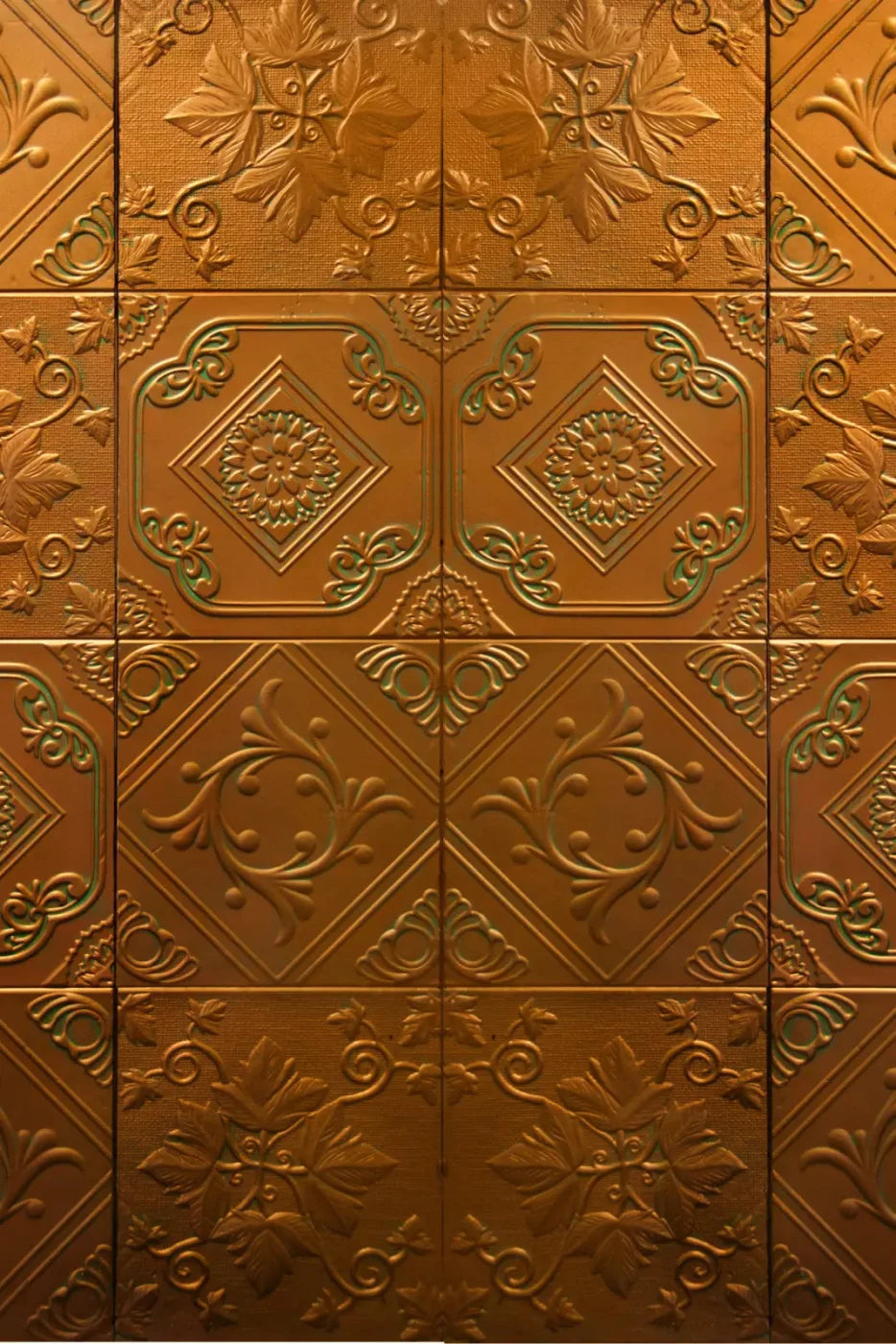 Copper Tins Backdrop