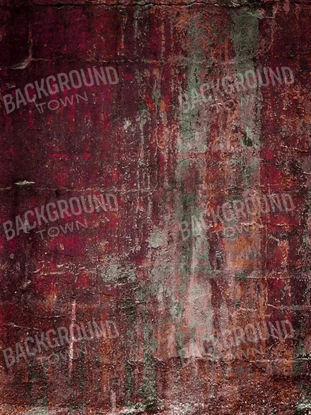 Corrupt Red 5X7 Ultracloth ( 60 X 84 Inch ) Backdrop