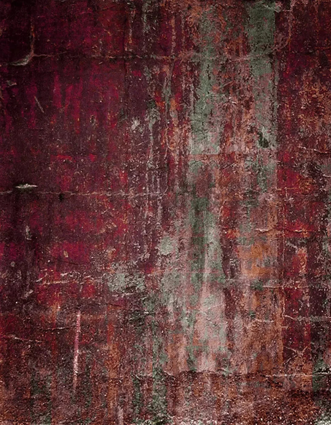 Corrupt Red 6X8 Fleece ( 72 X 96 Inch ) Backdrop