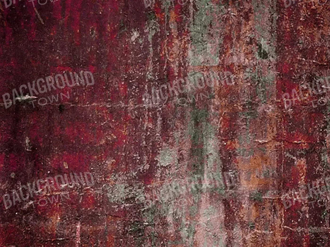 Corrupt Red 7X5 Ultracloth ( 84 X 60 Inch ) Backdrop