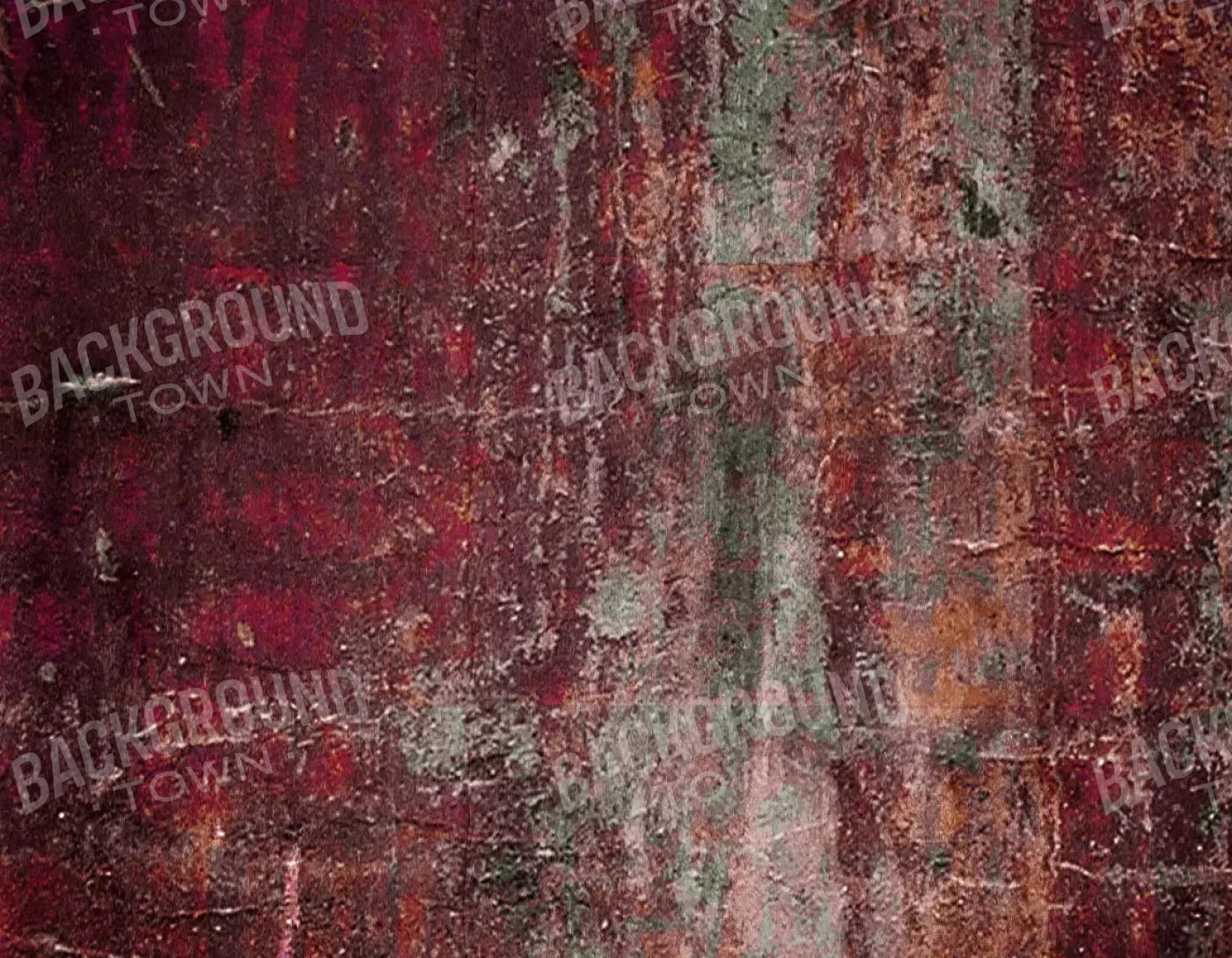 Corrupt Red 8X6 Fleece ( 96 X 72 Inch ) Backdrop