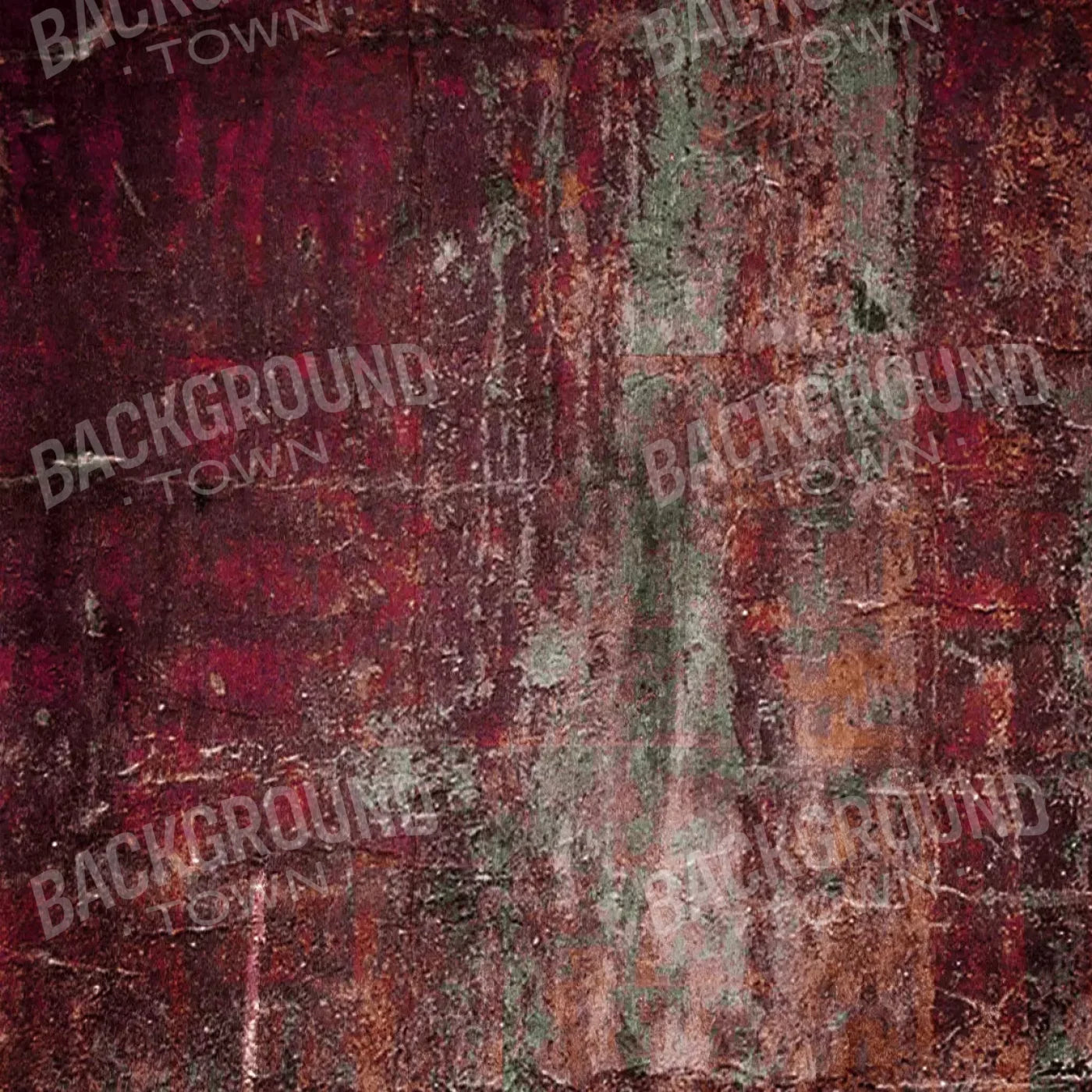 Corrupt Red 8X8 Fleece ( 96 X Inch ) Backdrop