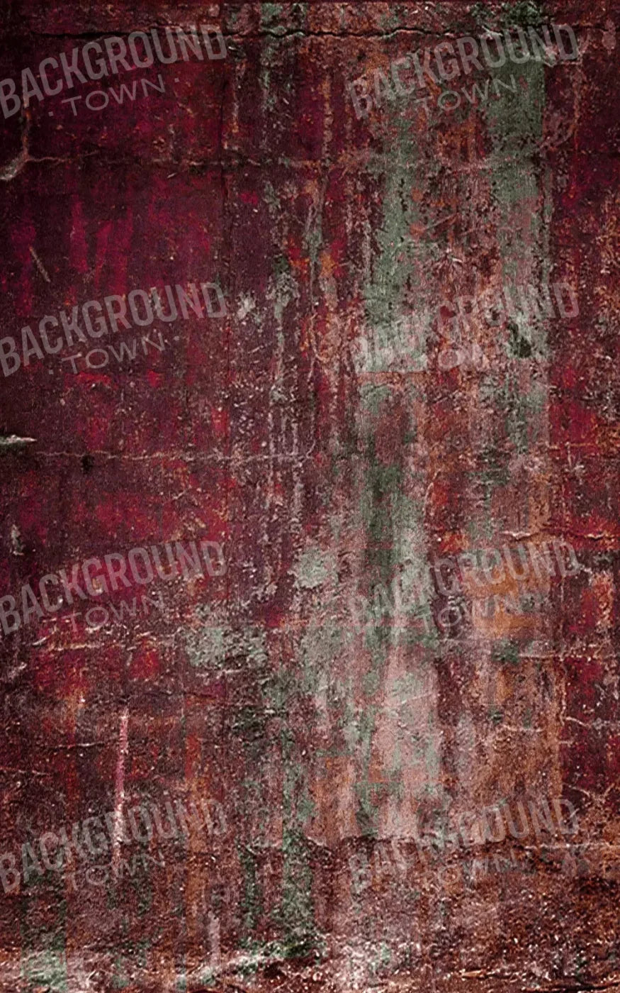 Corrupt Red 9X14 Ultracloth ( 108 X 168 Inch ) Backdrop