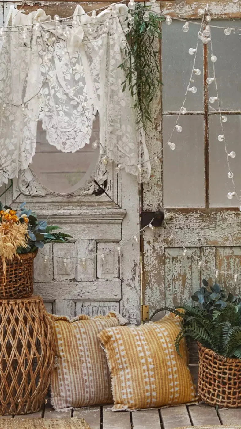 Cottage Boho 8X14 Ultracloth ( 96 X 168 Inch ) Backdrop