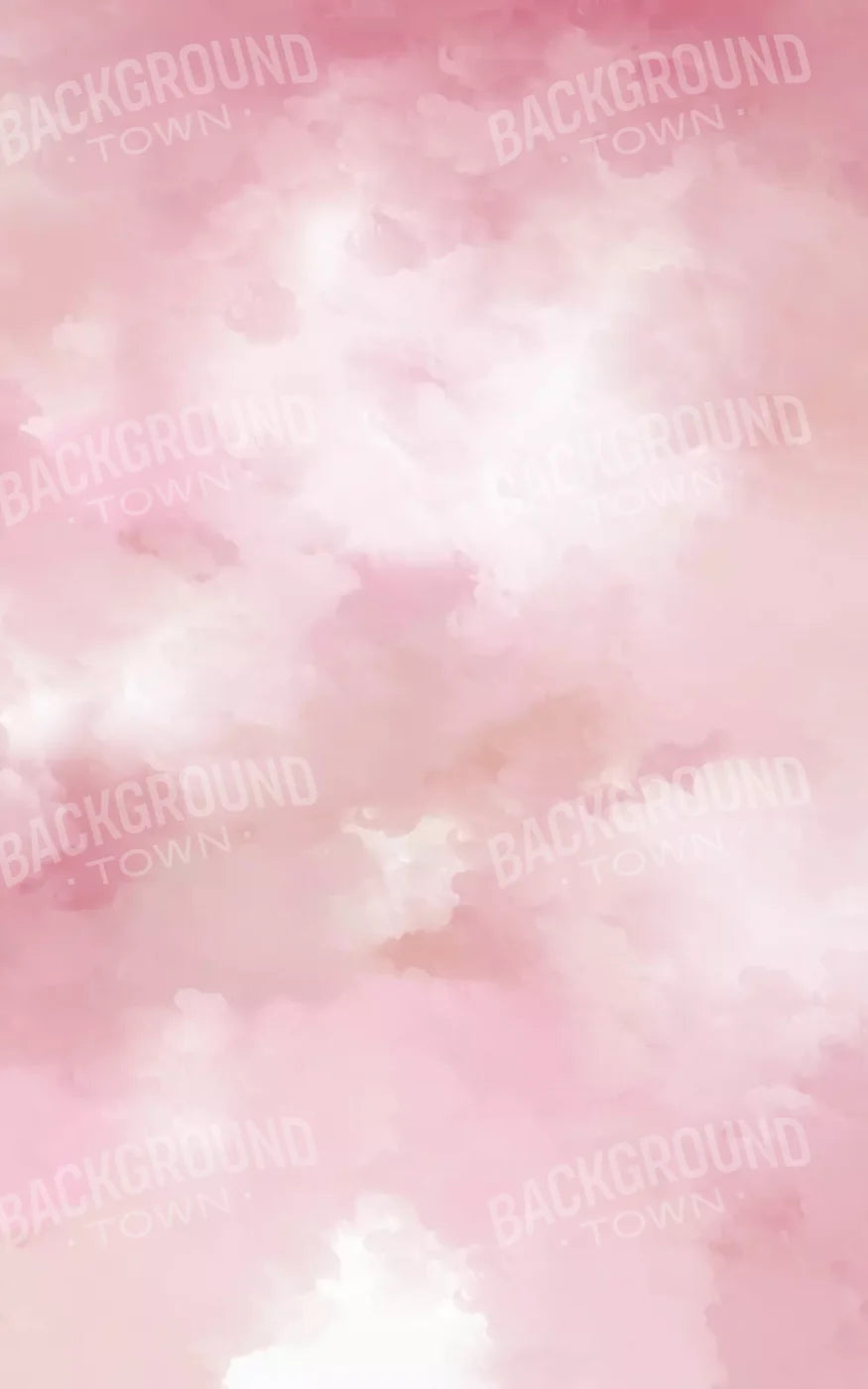 Cotton Candy Pink Sky 5’X8’ Ultracloth (60 X 96 Inch) Backdrop