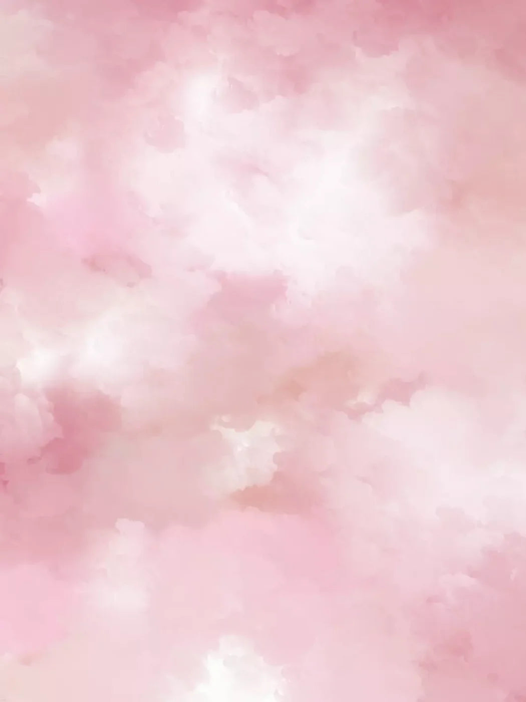 Cotton Candy Pink Sky 6’X8’ Fleece (72 X 96 Inch) Backdrop