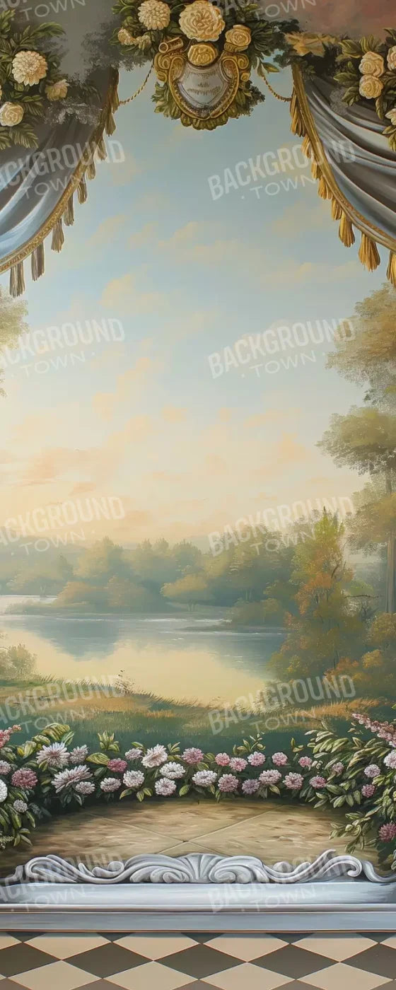 Country Garden Scenic 8’X20’ Ultracloth (96 X 240 Inch) Backdrop