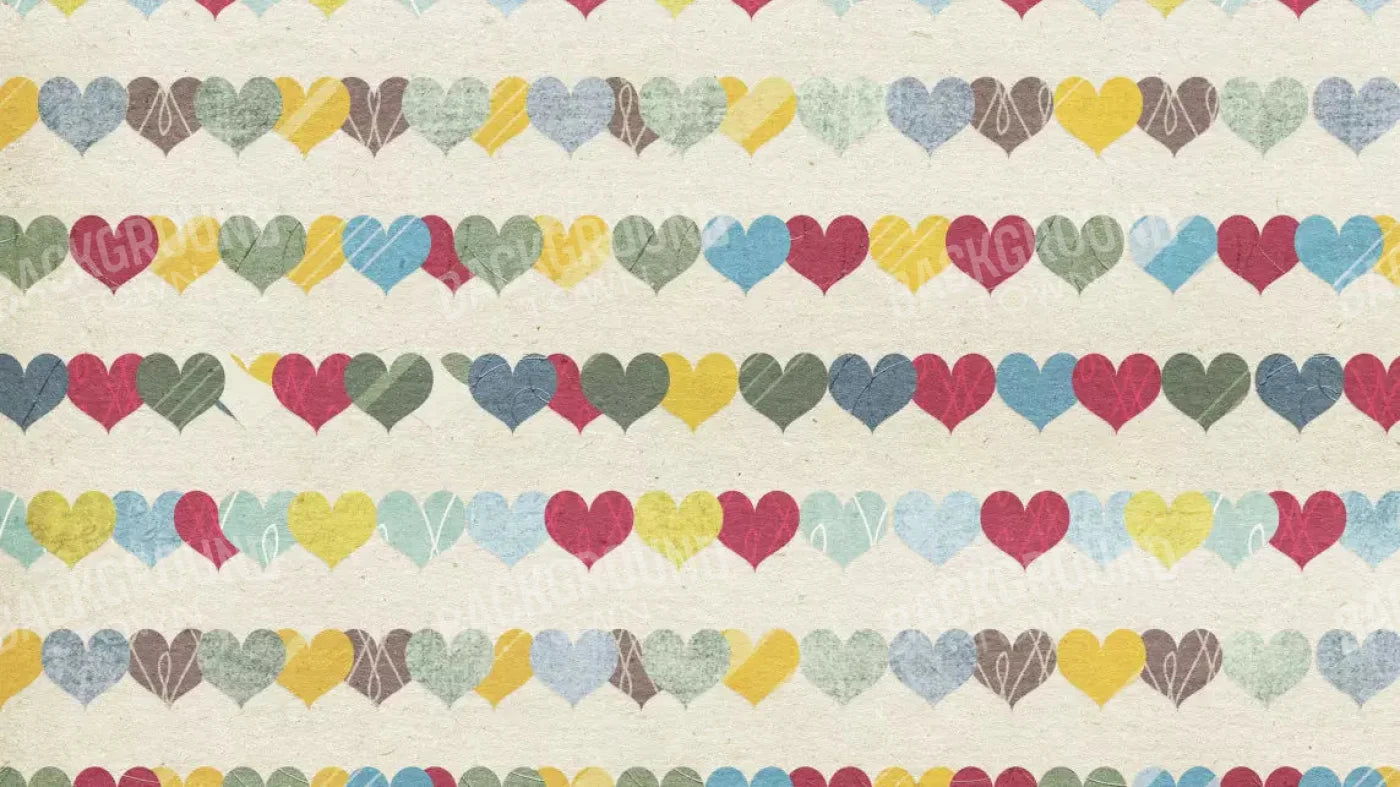Country Hearts 14X8 Ultracloth ( 168 X 96 Inch ) Backdrop
