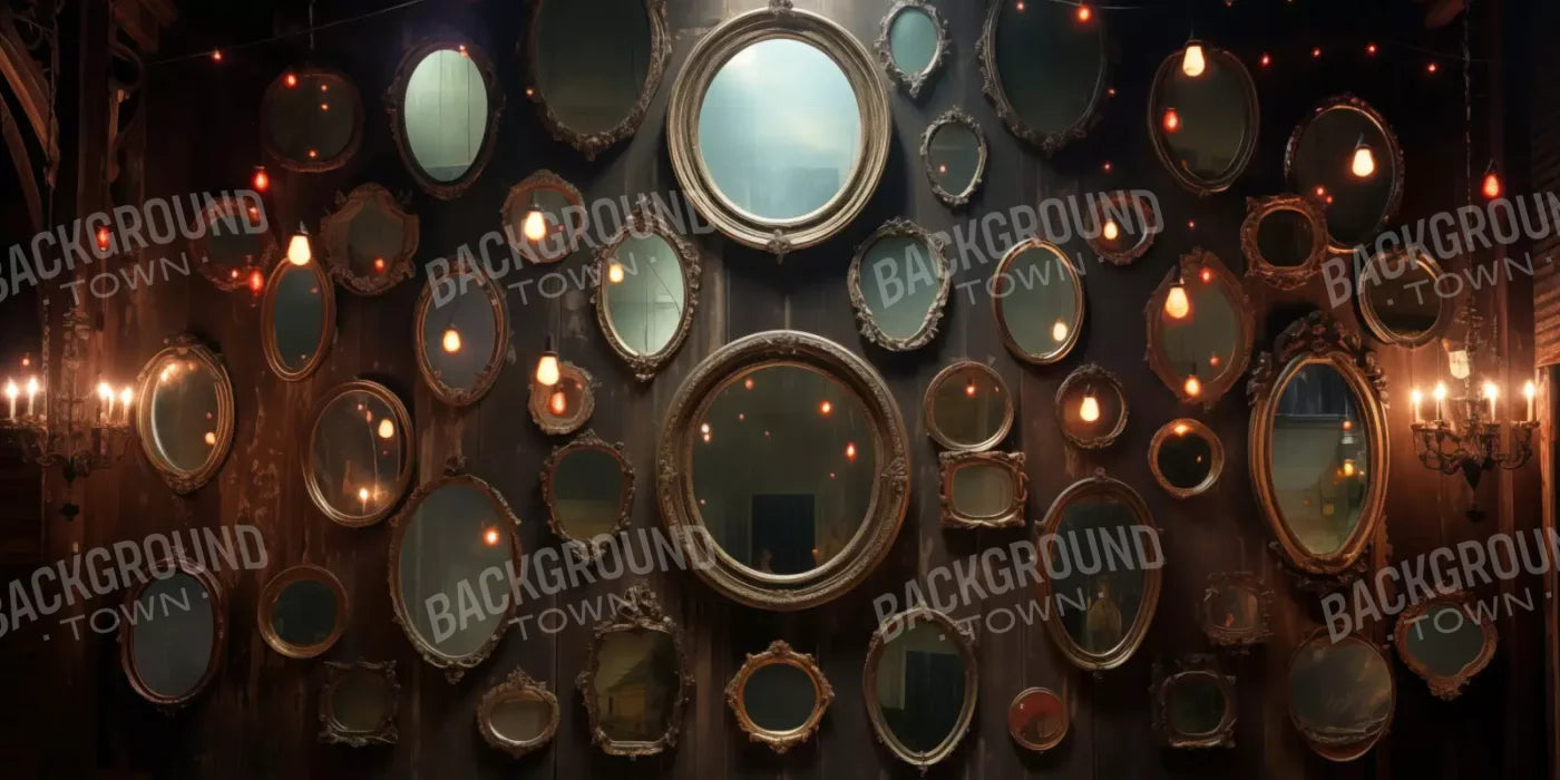 Country Mirror Stage 20’X10’ Ultracloth (240 X 120 Inch) Backdrop