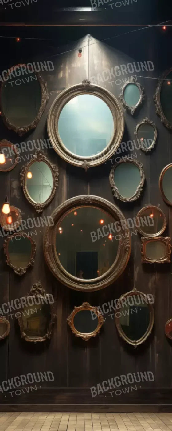 Country Mirror Stage 8’X20’ Ultracloth (96 X 240 Inch) Backdrop