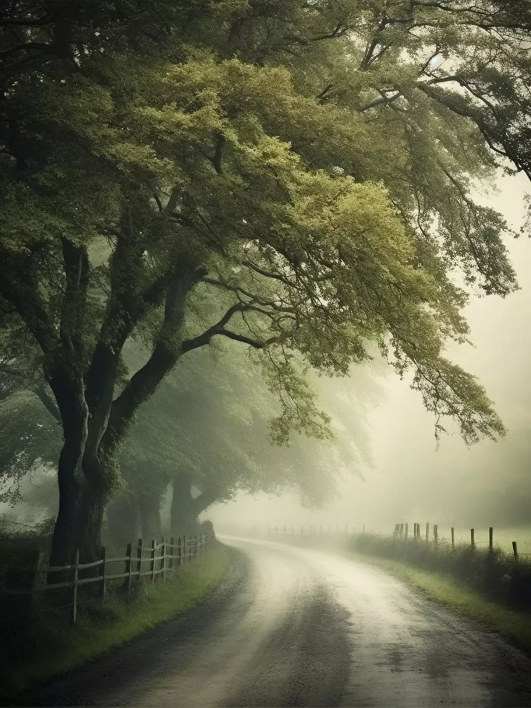Country Road Iii 5’X6’8 Fleece (60 X 80 Inch) Backdrop