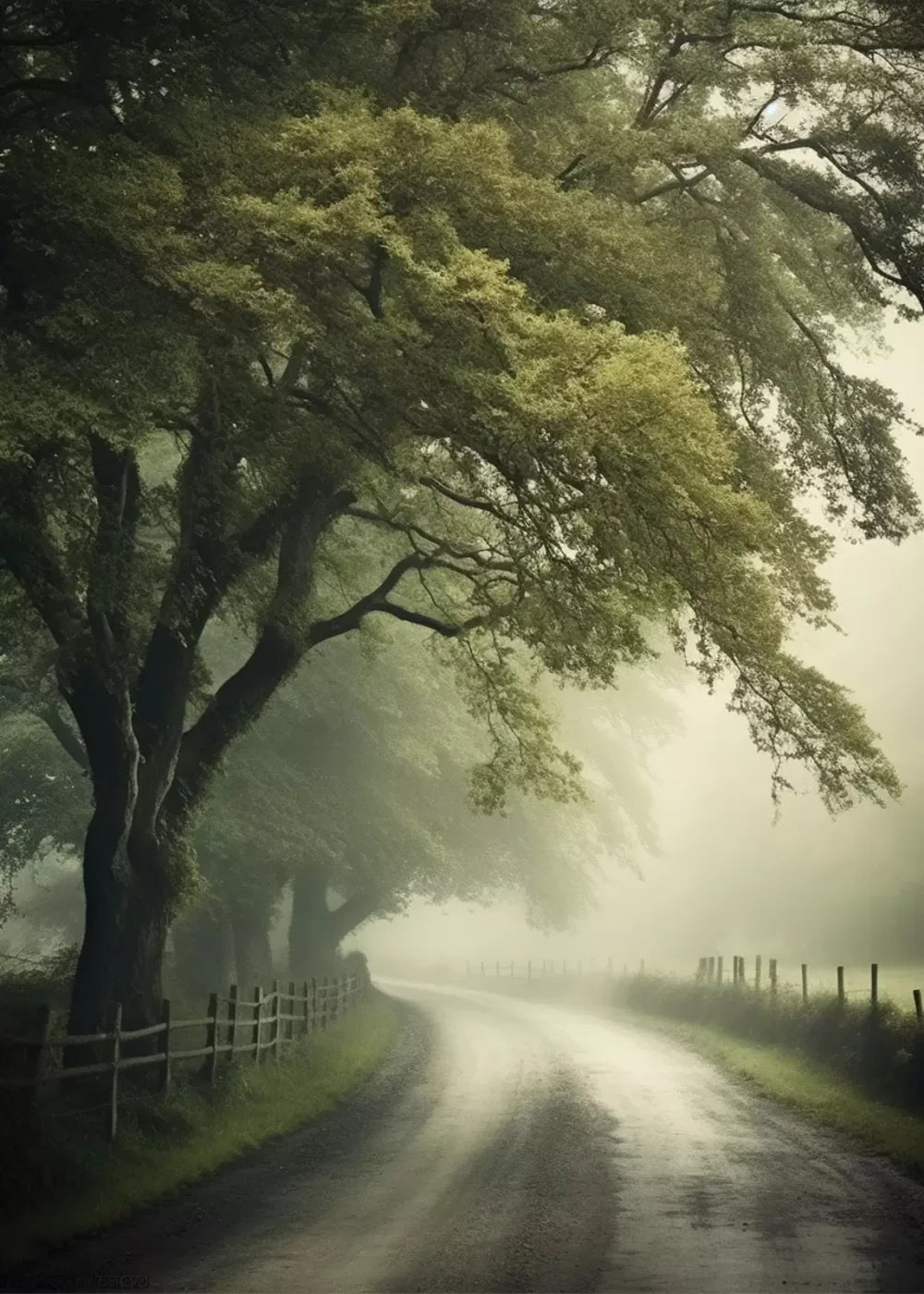 Country Road Iii 5’X7’ Ultracloth (60 X 84 Inch) Backdrop