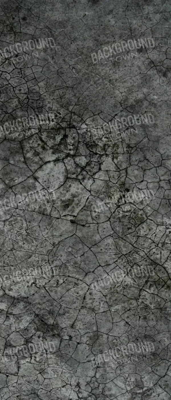 Cracked Concrete Floor 5X12 Ultracloth For Westcott X-Drop ( 60 X 144 Inch ) Backdrop