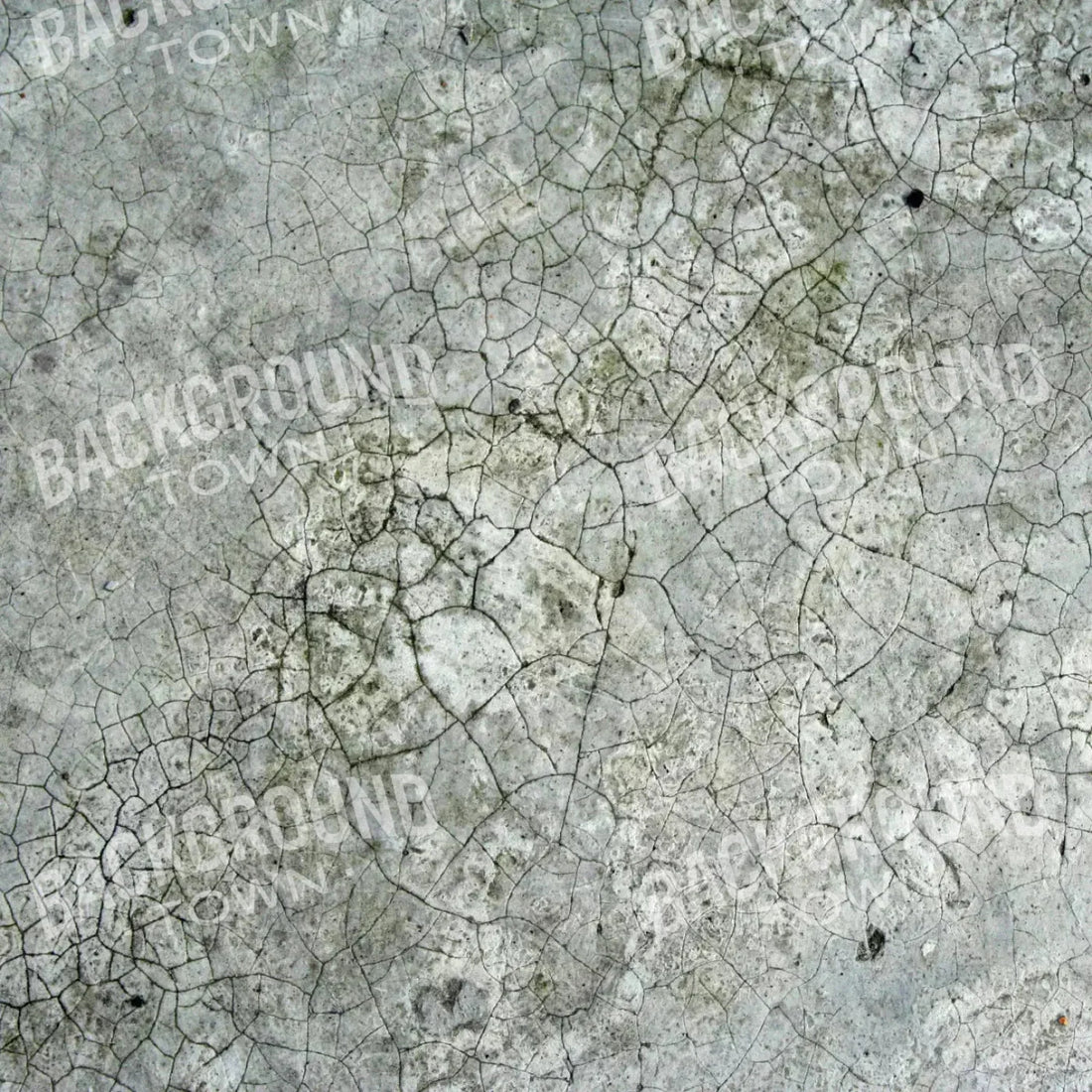 Cracked Concrete Light Rubbermat Floor 5X5 ( 60 X Inch )