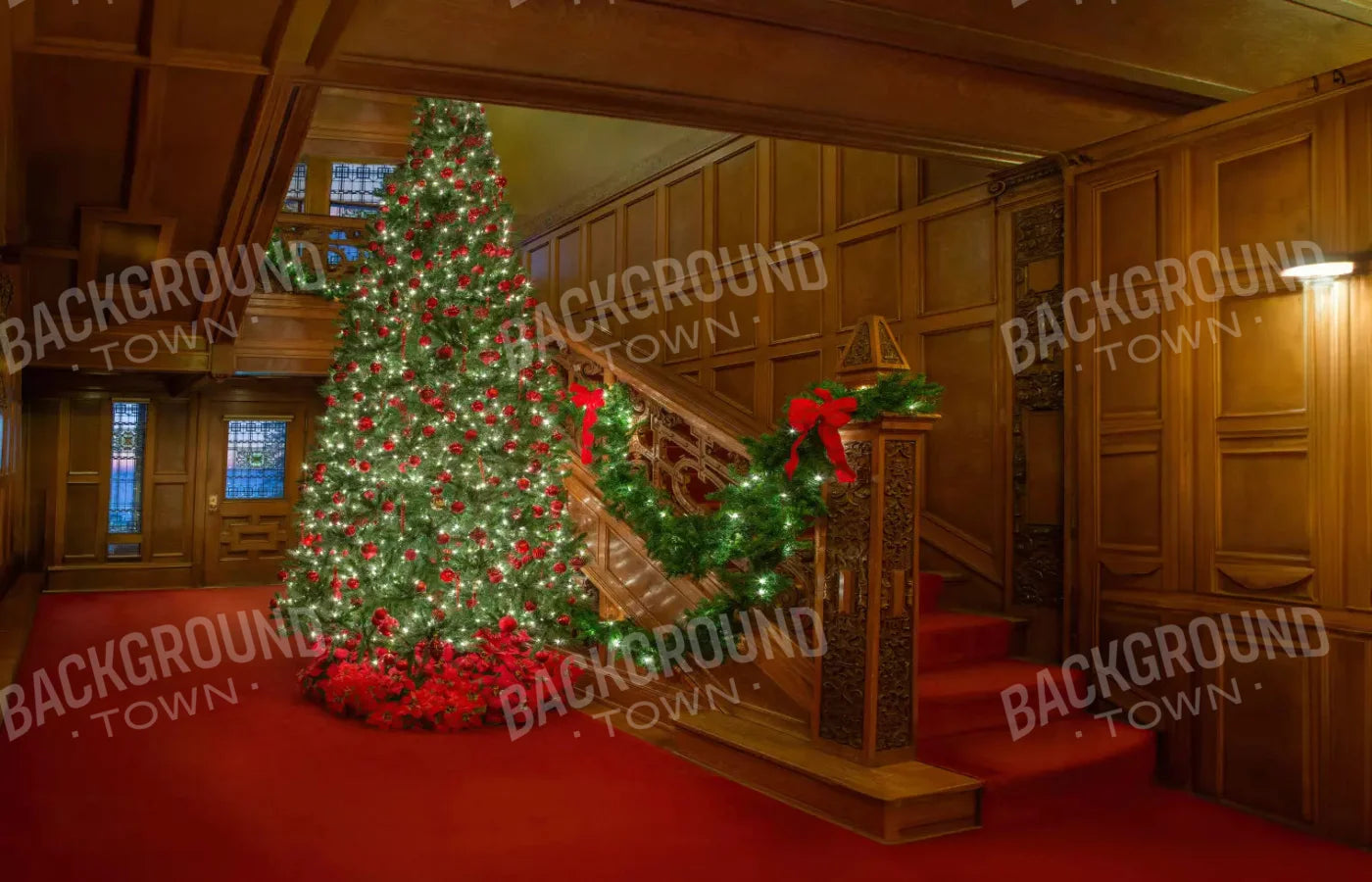 Craftsman Holiday 12X8 Ultracloth ( 144 X 96 Inch ) Backdrop