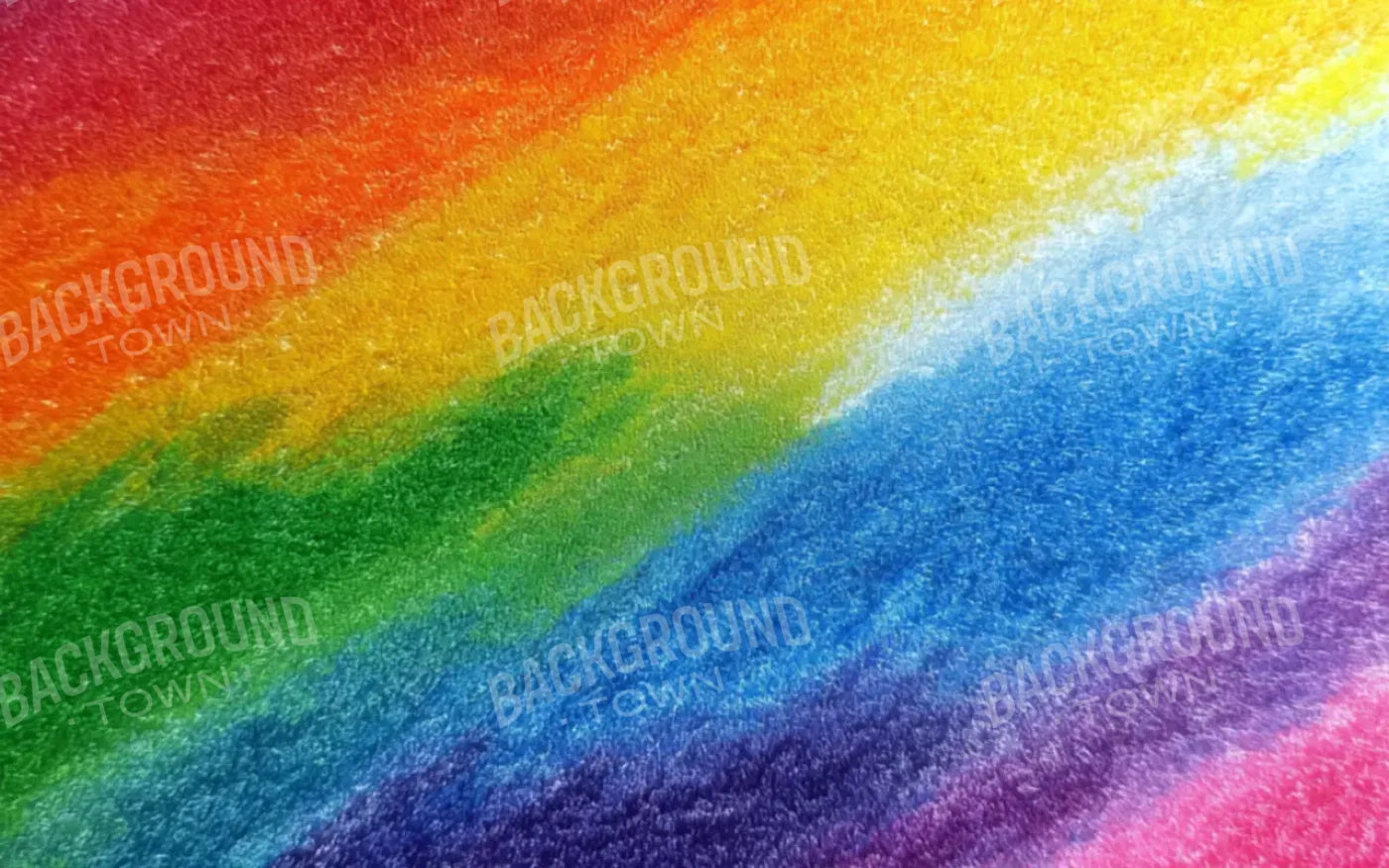 Crayon Waves 8’x5’ UltraCloth (96 x 60 inch) Backdrop
