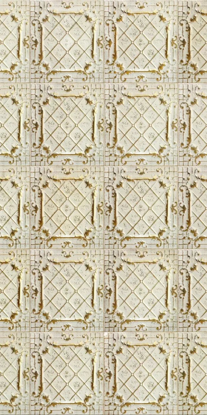 Cream Tiles 10X20 Ultracloth ( 120 X 240 Inch ) Backdrop
