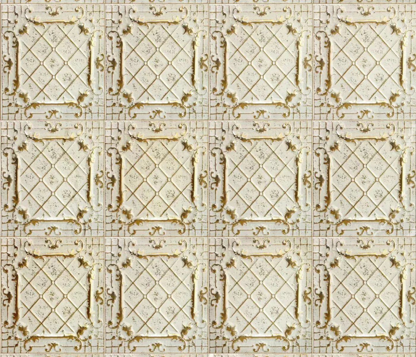 Cream Tiles 12X10 Ultracloth ( 144 X 120 Inch ) Backdrop