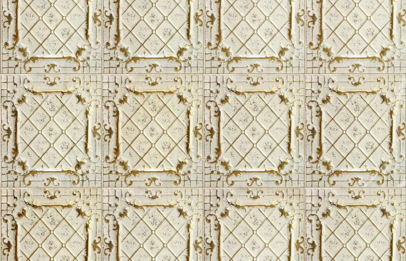 Cream Tiles 12X8 Ultracloth ( 144 X 96 Inch ) Backdrop