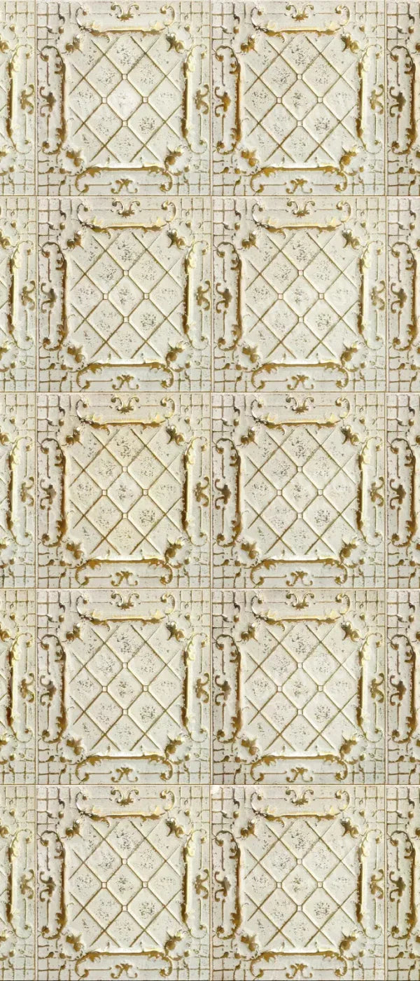 Cream Tiles 5X12 Ultracloth For Westcott X-Drop ( 60 X 144 Inch ) Backdrop