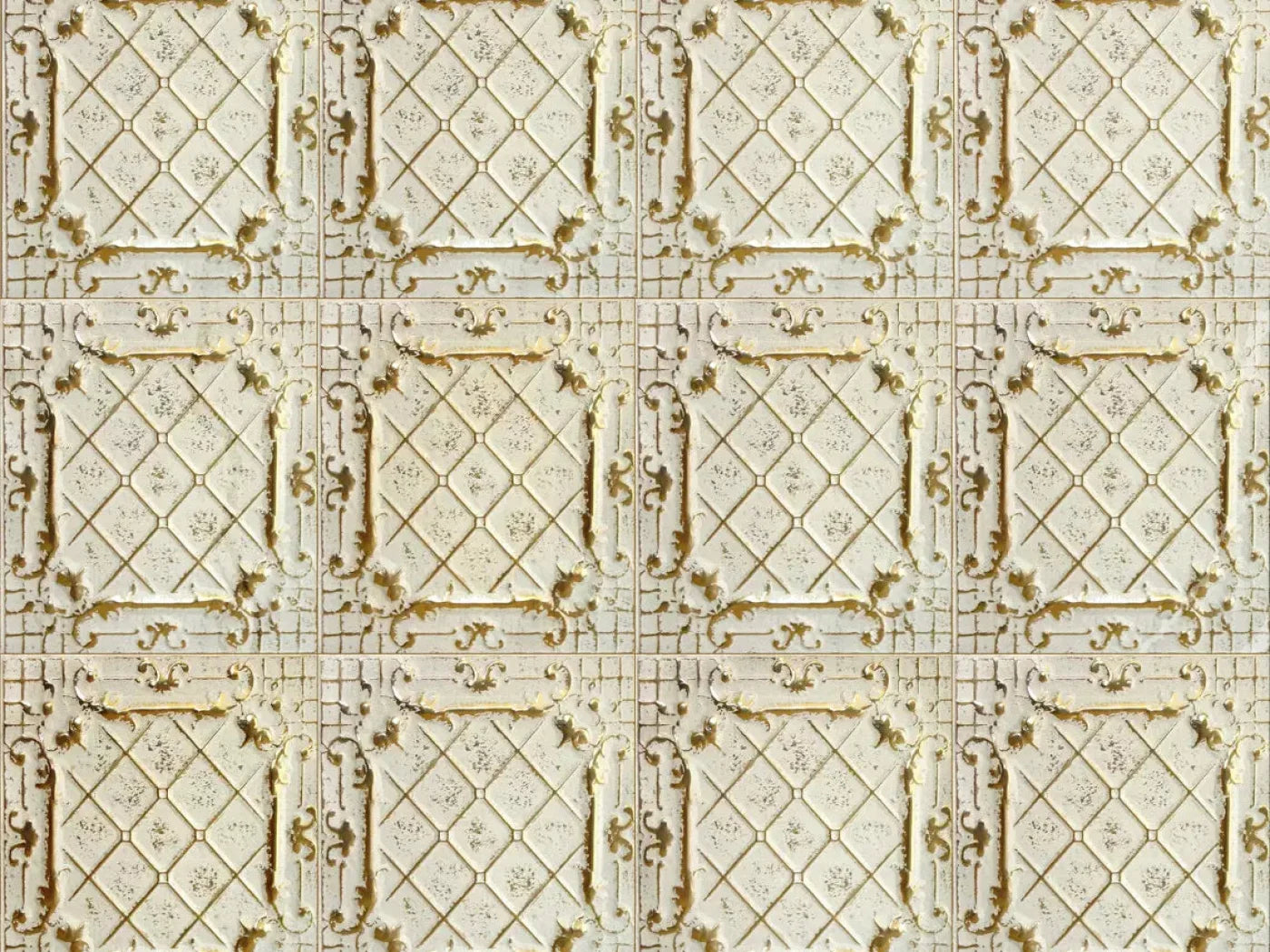 Cream Tiles 7X5 Ultracloth ( 84 X 60 Inch ) Backdrop