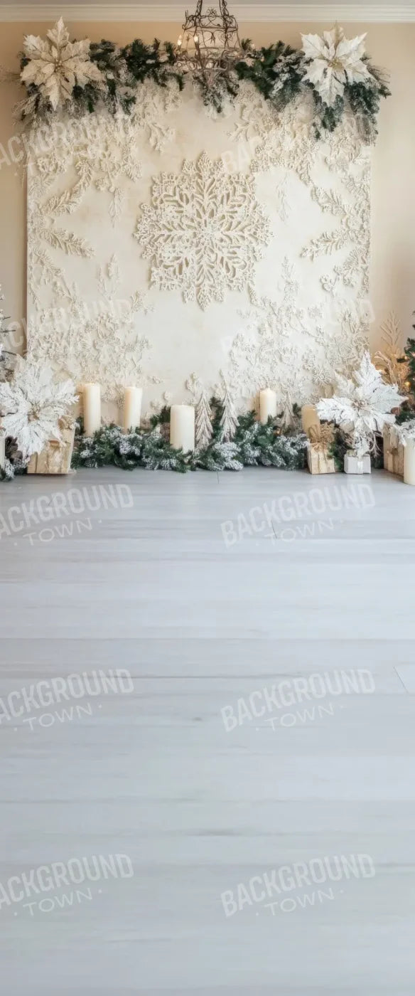 Crochet Christmas Tapestry Sweep 5’x12’ UltraCloth for Westcott X-Drop (60 x 144 inch) Backdrop