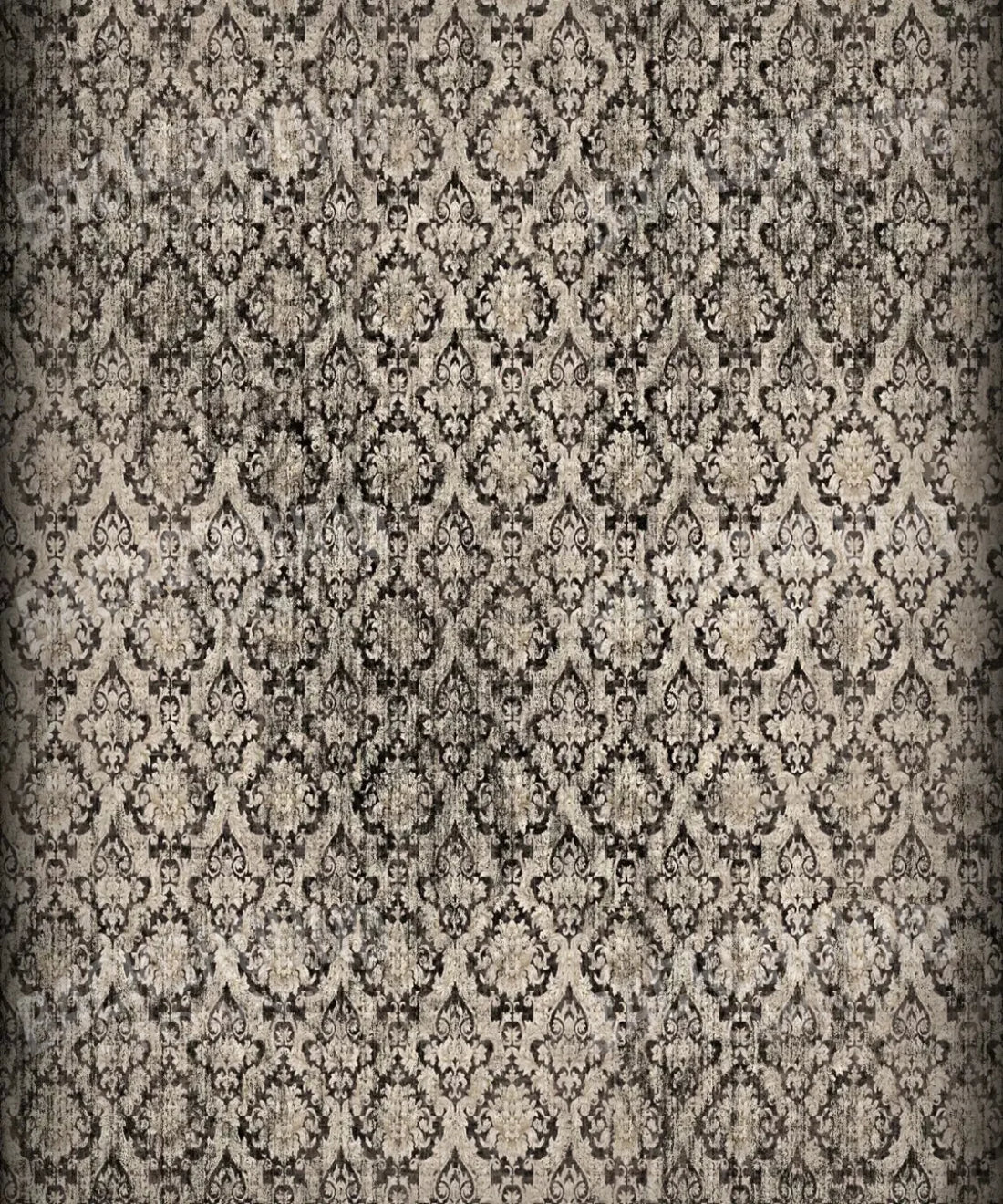 Black Damask Backdrop for Photography