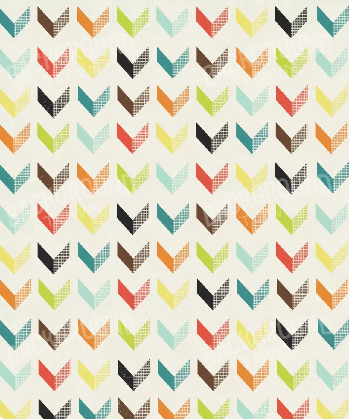 Multi-Color Pattern Backdrop for Photography