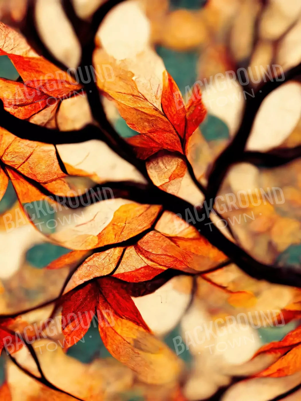 Dappled 5’X6’8 Fleece (60 X 80 Inch) Backdrop