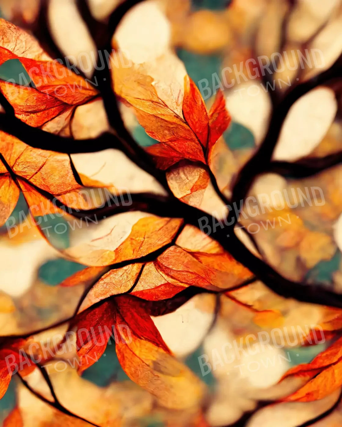 Dappled 8’X10’ Fleece (96 X 120 Inch) Backdrop